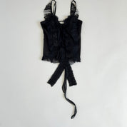 Italian Silk Asymmetrical Tank Top (XS/S)