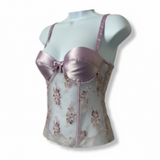 Secret treasures floral bustier cami (36B)