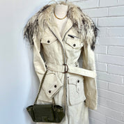 Moschino Belted Coat (S)