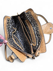 00s vegan ostrich leather handbag