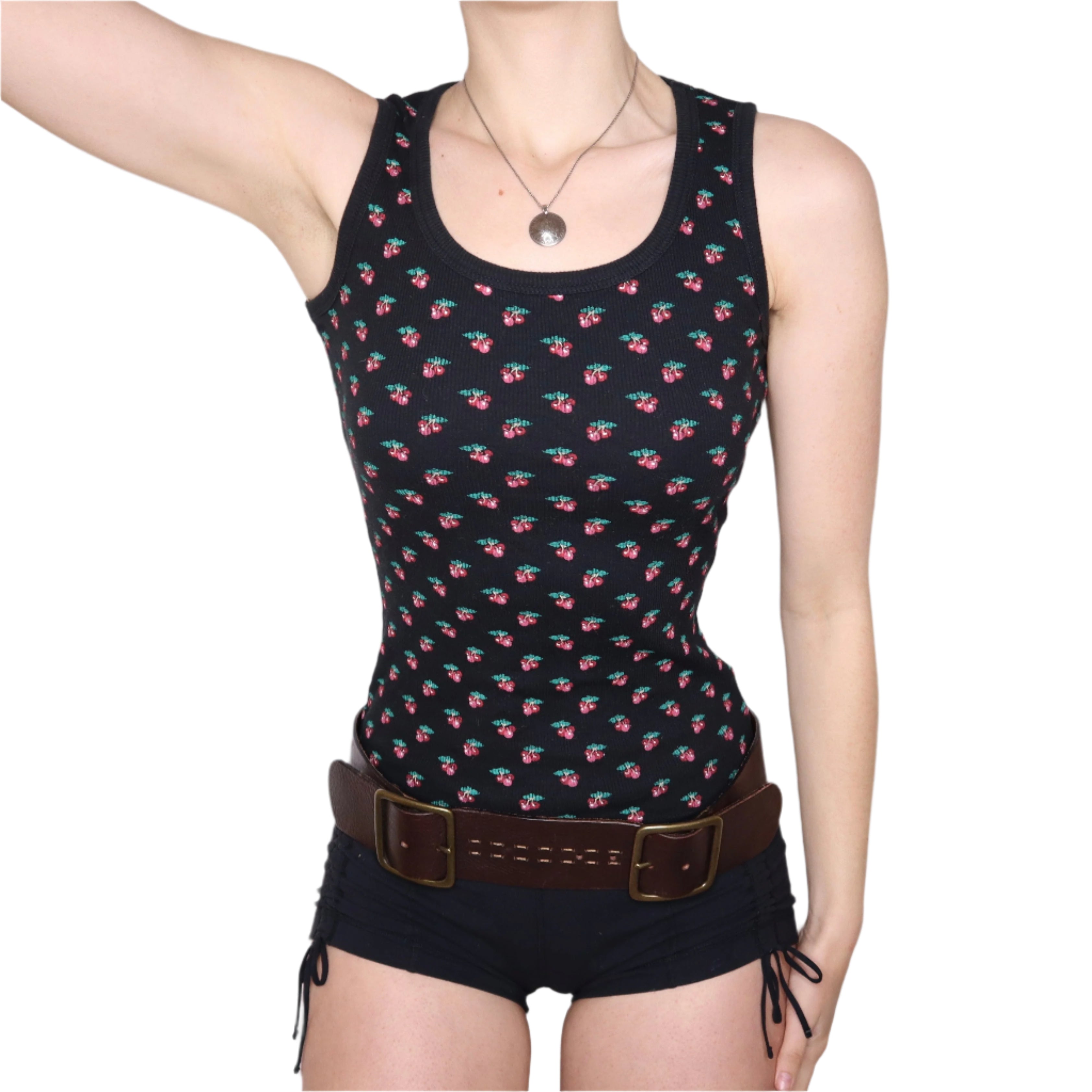 Y2K Cherries Tank Top (S)