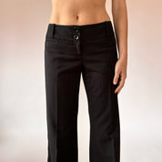 2000s Pinstripe Trousers (S)