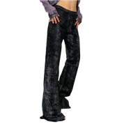 Iridescent Leather Pants (M)