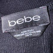 Bebe Rhinestone Logo Maxi Dress (XS/S)