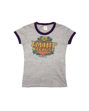 Denim Dungaree "I'm Hip" Ringer Tee (S)