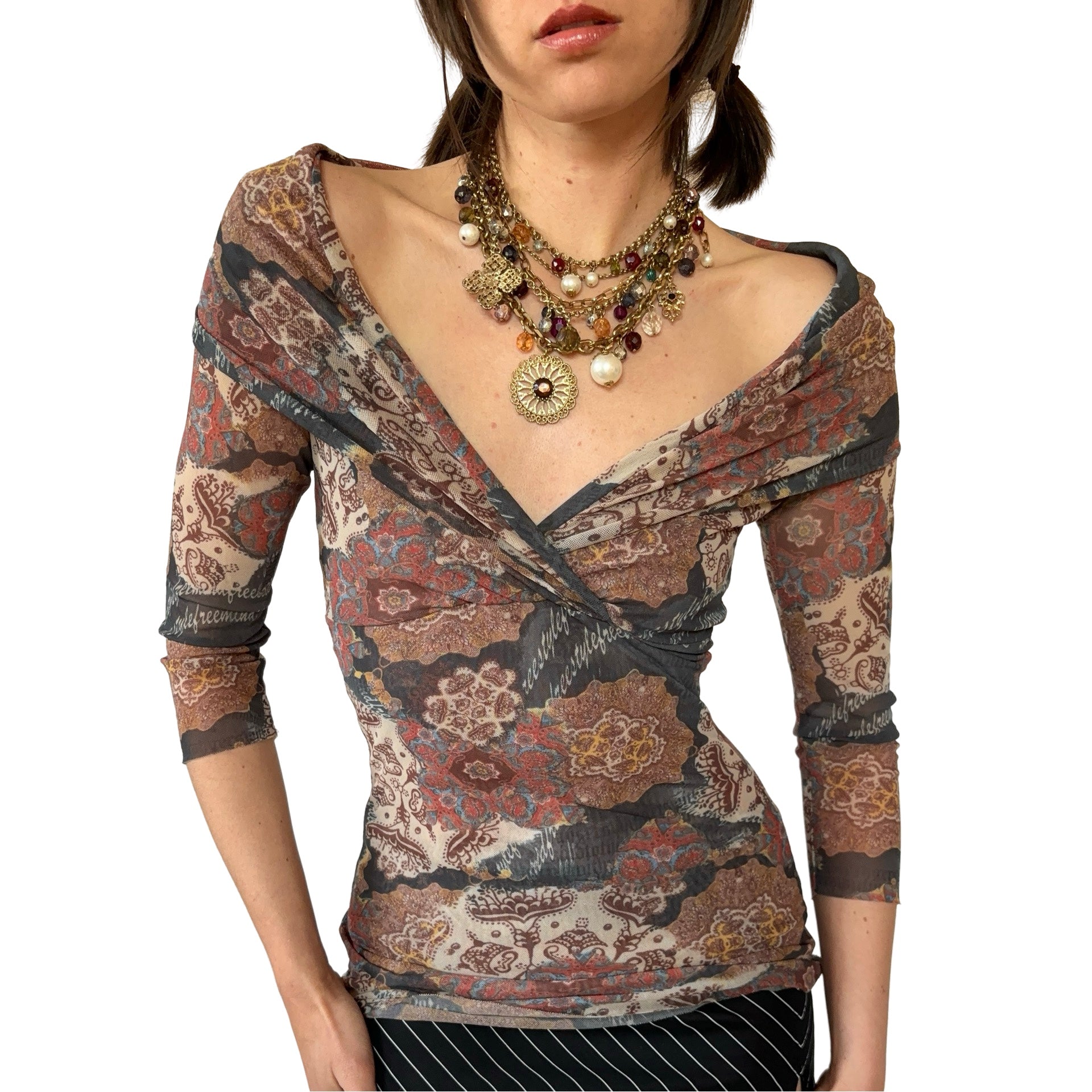 2000s Mesh Top (S/M)