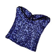 Bebe Sequin Tube Top (M)