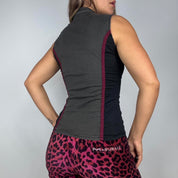 Vintage Lip Service Denim Button Up (S)