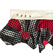 Polka Dot Handkerchief Micro Skirt (s)
