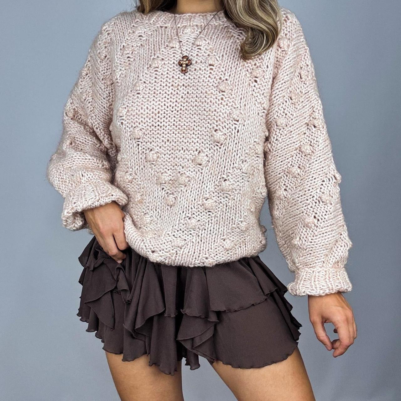 Italian Vintage Chunky Sweater (L)