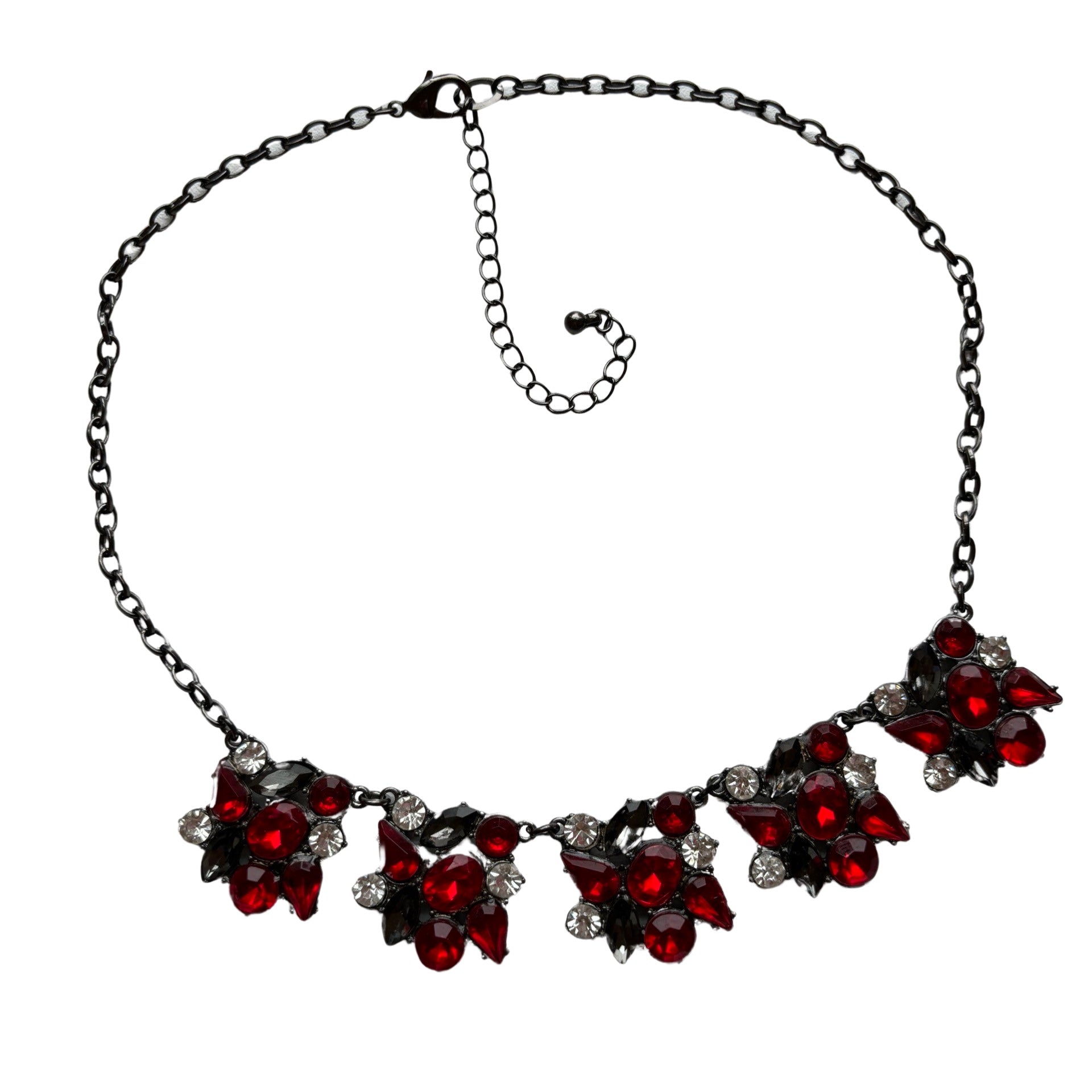 Rhinestone Statement Necklace