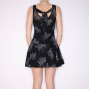 Y2K DIESEL Floral Mesh Mini Dress (S) 