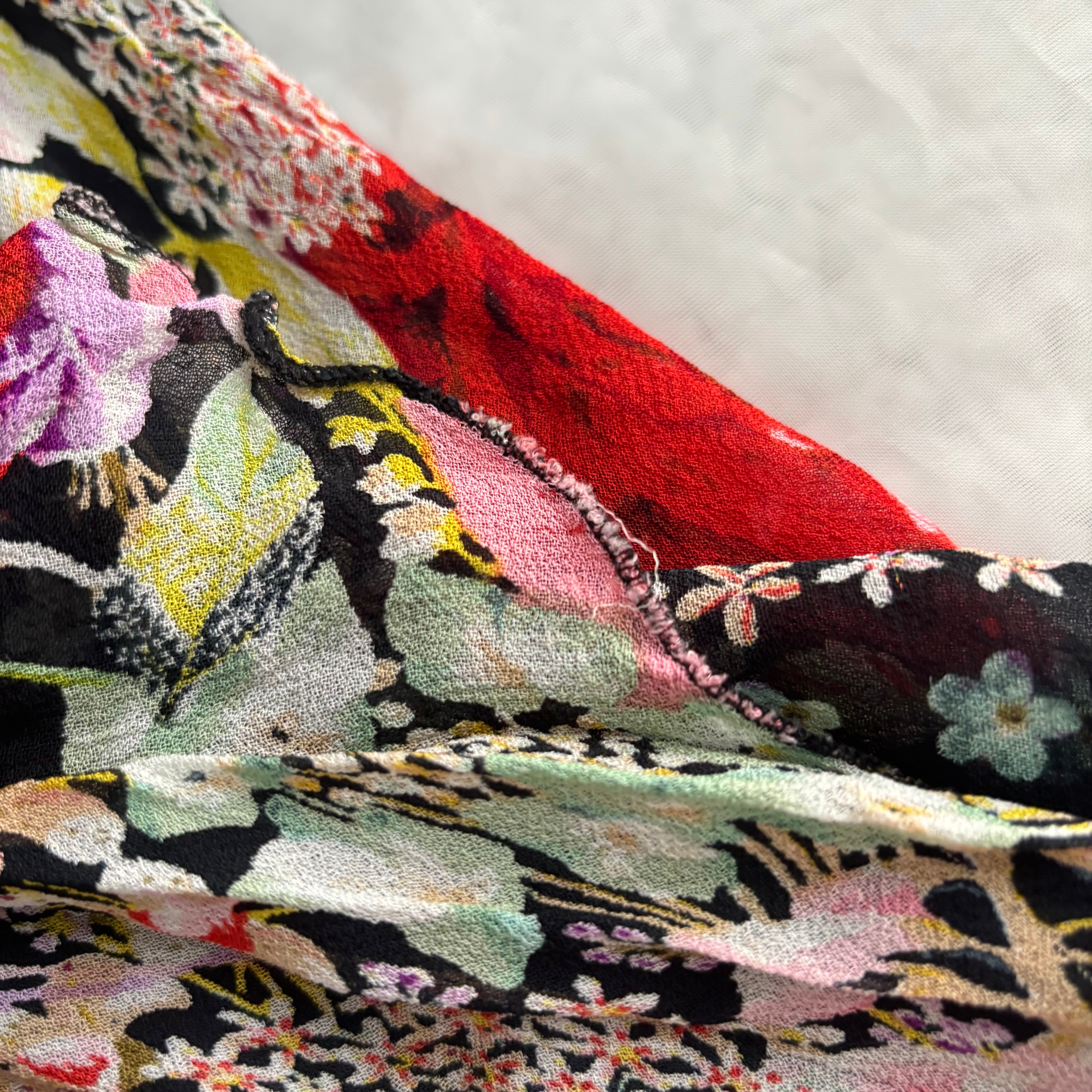 Vintage Rene Derhy Floral Dress (S/M)