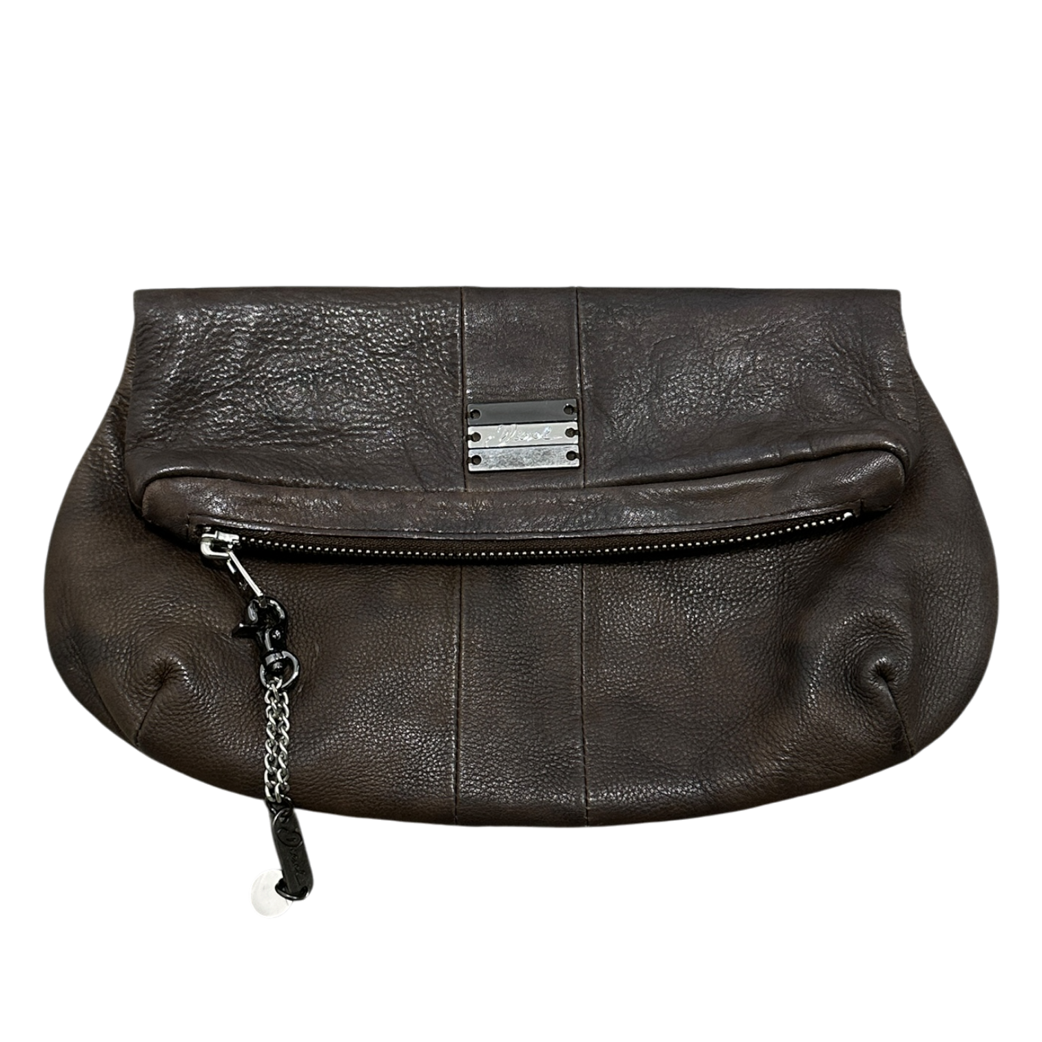 Vintage 2000s Diesel Leather Clutch Bag