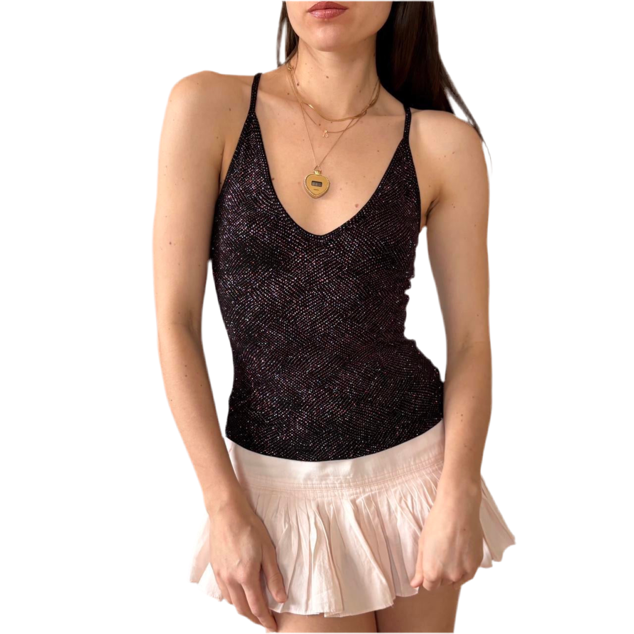 90s Glitter Tank (XS/S)