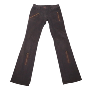 Y2K Charcoal Low Rise Cargo Pants (XS/S)