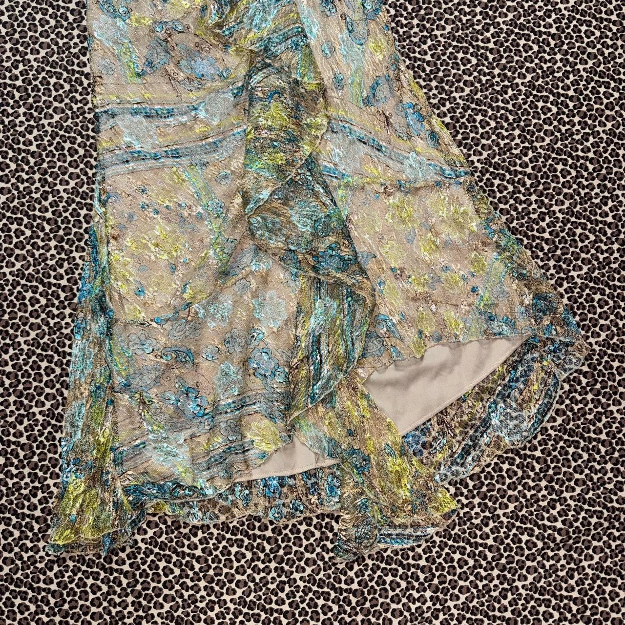 Y2K Fairy Lace Midi Dress Made in Spain (S/M)