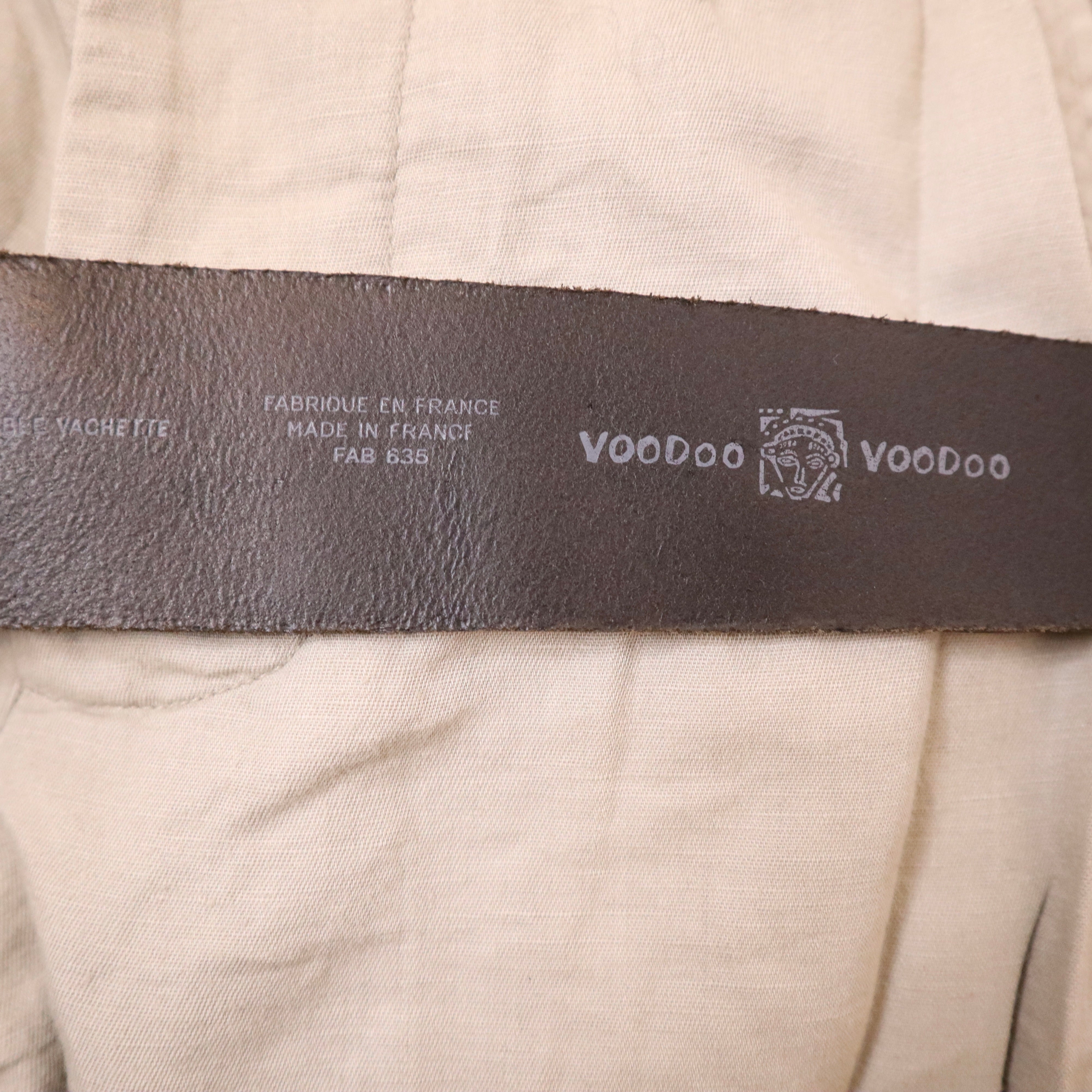 Y2K French Black Hip Belt (S/M)