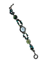 2000s abalone beaded watch