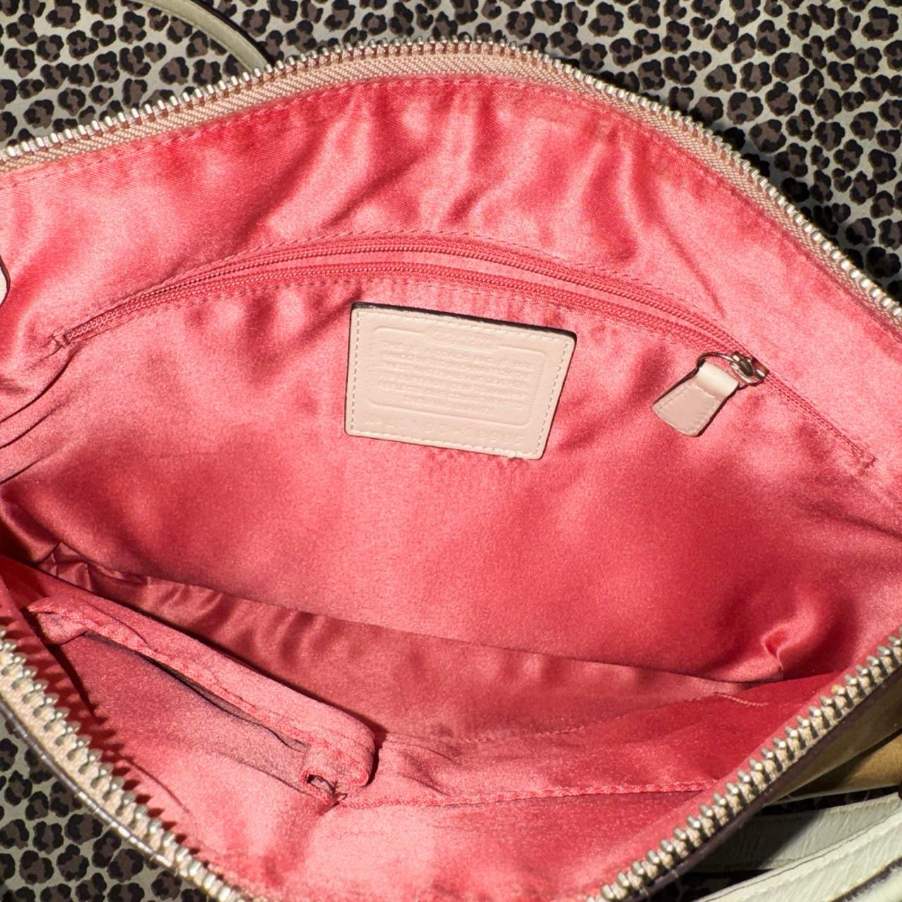 Coach Tan Leather Convertible Crossbody/Shoulder Bag