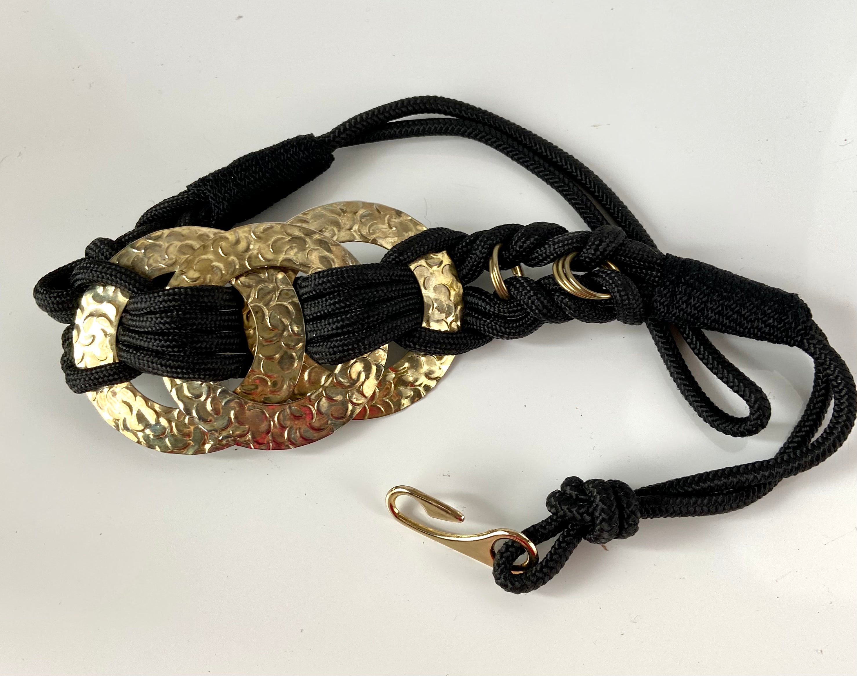 Gold ring belt