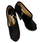 Jimmy Choo Studded Suede Platform Heels (8)
