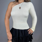Early 2000s One Shoulder Knit (S)