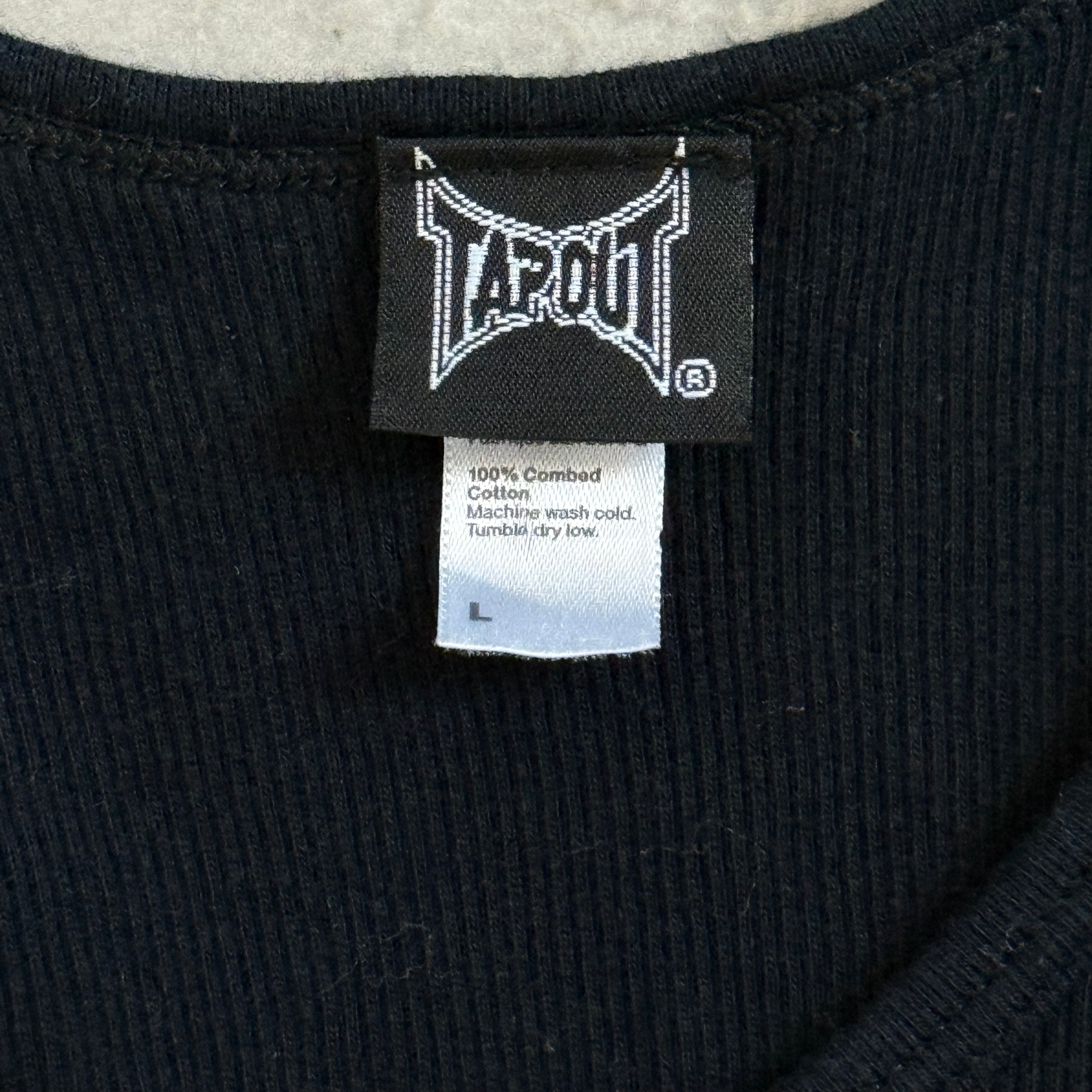 Y2K tapout ribbed tank (M-L)
