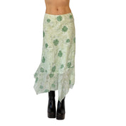 Y2K Garden Fairy Skirt (S)