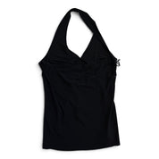 Y2K embellished halter top (L)