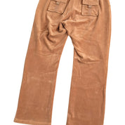 00s Tan juicy couture velour tracksuit (XL)
