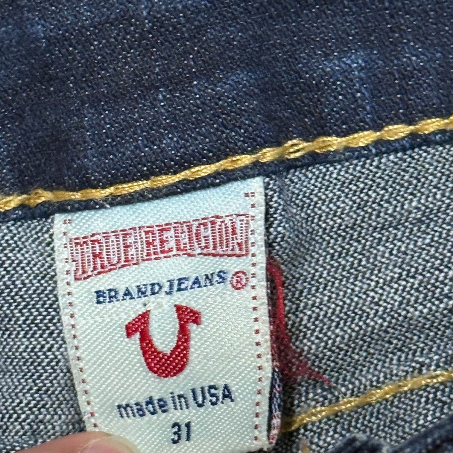 True religion low rise bootcut jeans (32) – Holy Thrift