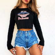 Kiss Me I'm American Tee (S/M)