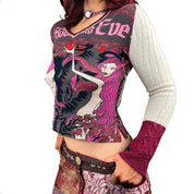 Custo Barcelona Adam & Eve Top (M)