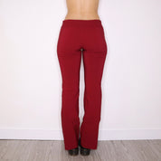 Y2K GUESS Red Flare Pants (M)