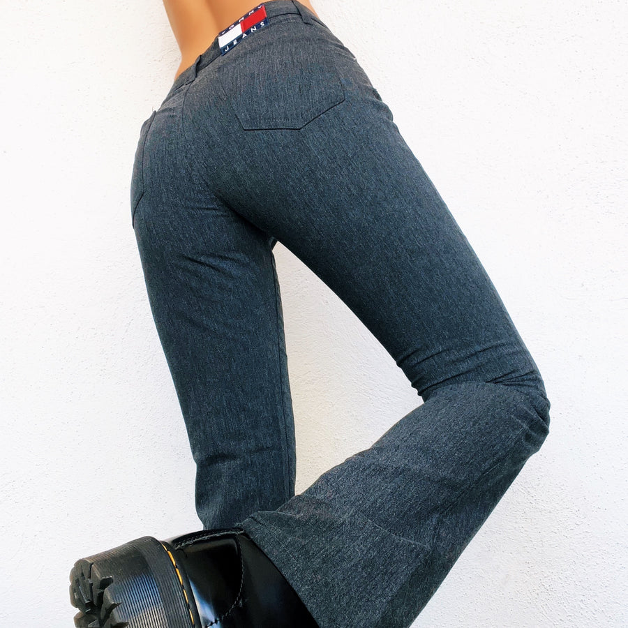 vintage, flare bottomed Tommy Hilfiger Jeans Women's - Depop