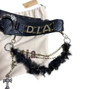 D.I.A. Moon buckle belt (XS/S)