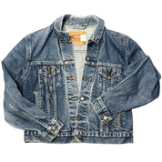 VTG 80s LEVIS denim trucker jacket (m)