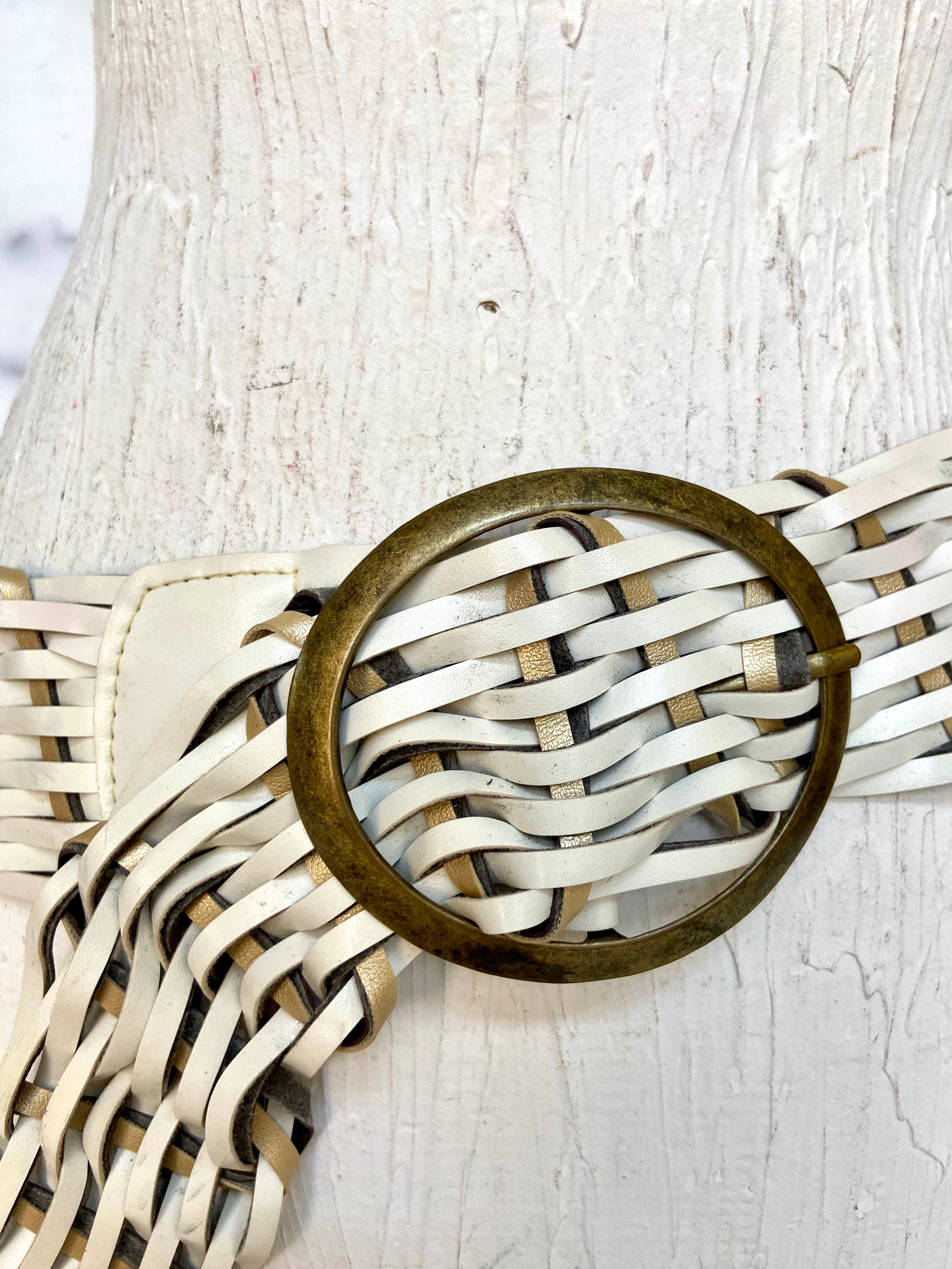 Leather belt