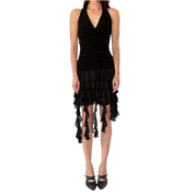 Y2K Noir Jellyfish Dress (M)