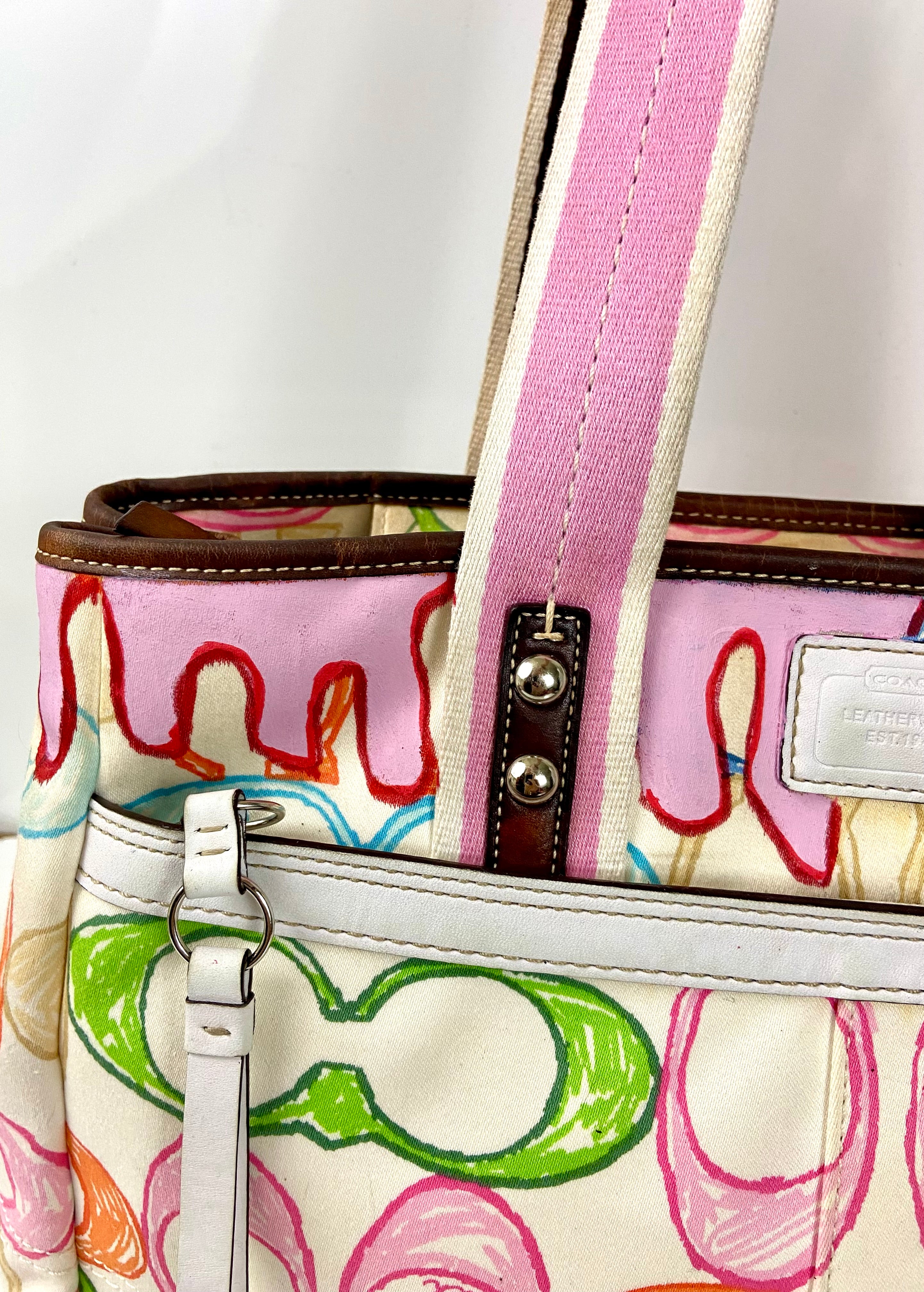 Reworked coach bag