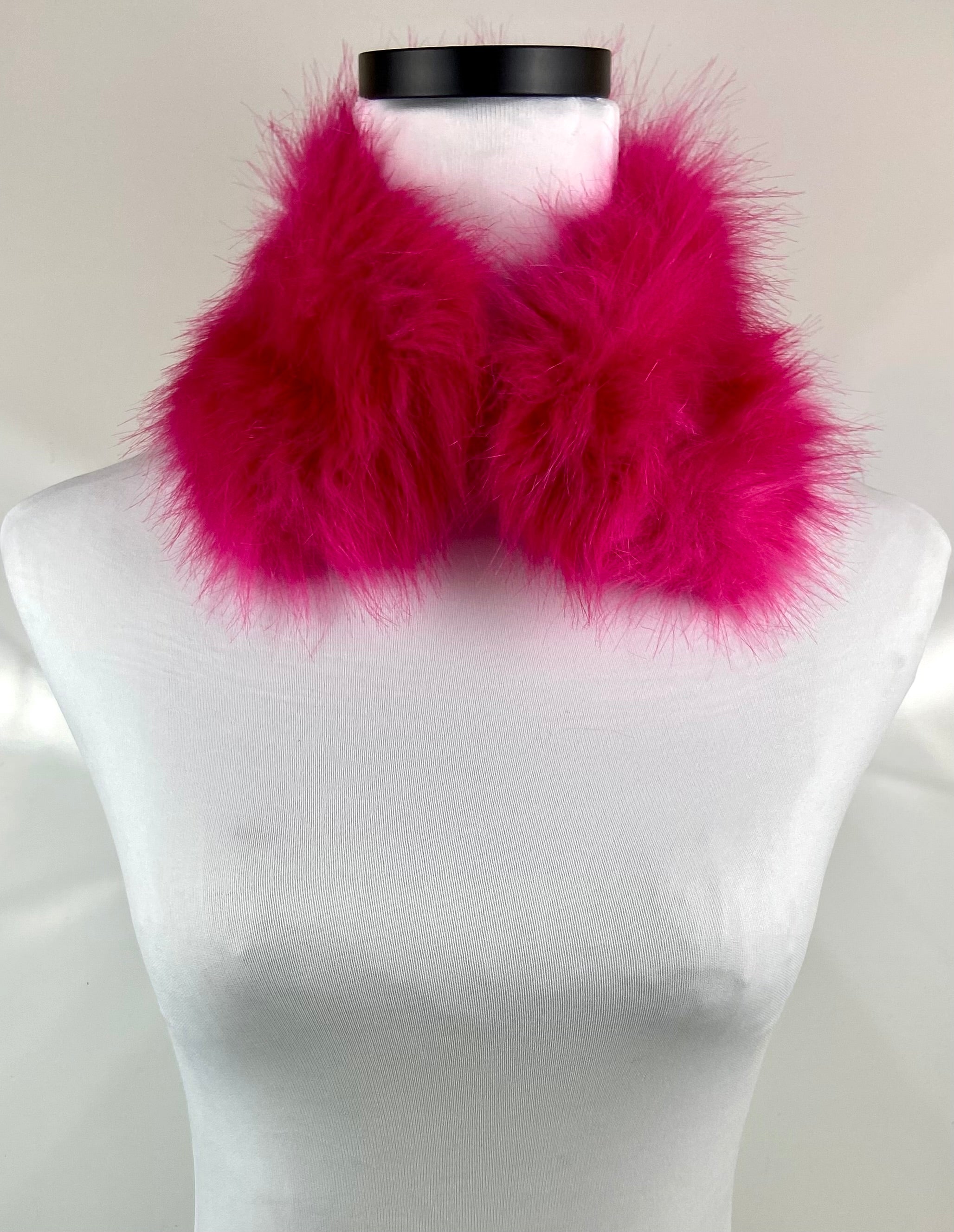 Artificial fur collar