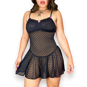 2000s Betsey Johnson Babydoll (M)