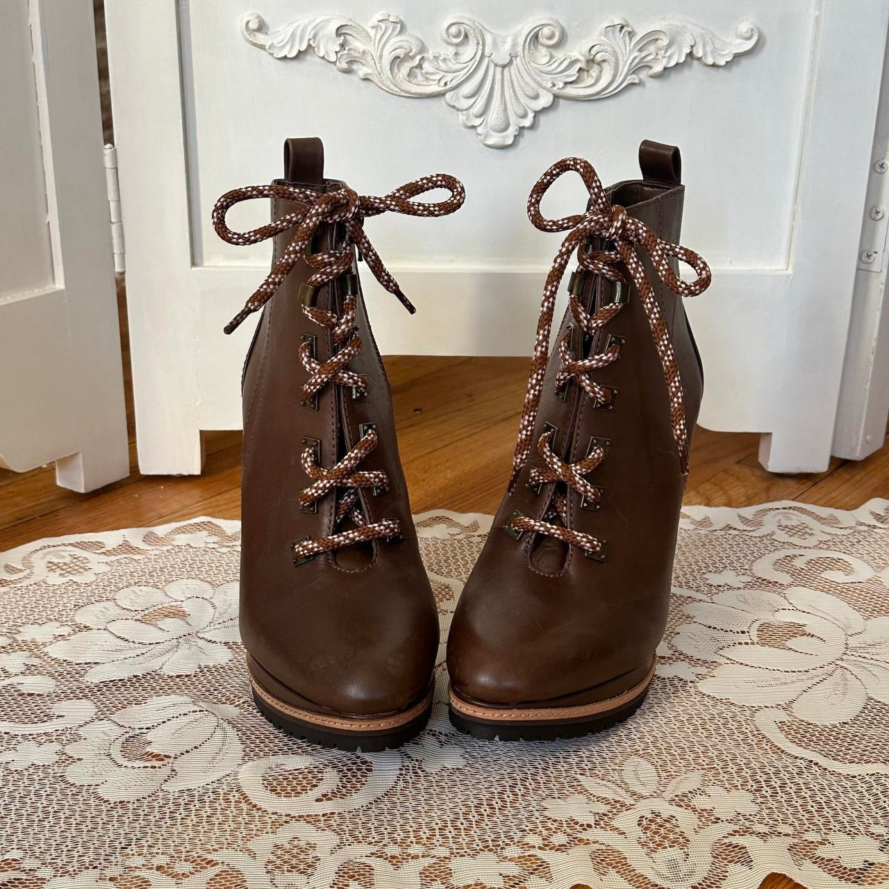 Vintage Leather Booties (8)