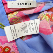 Periwinkle Blue Satin Butterfly Slip (S)