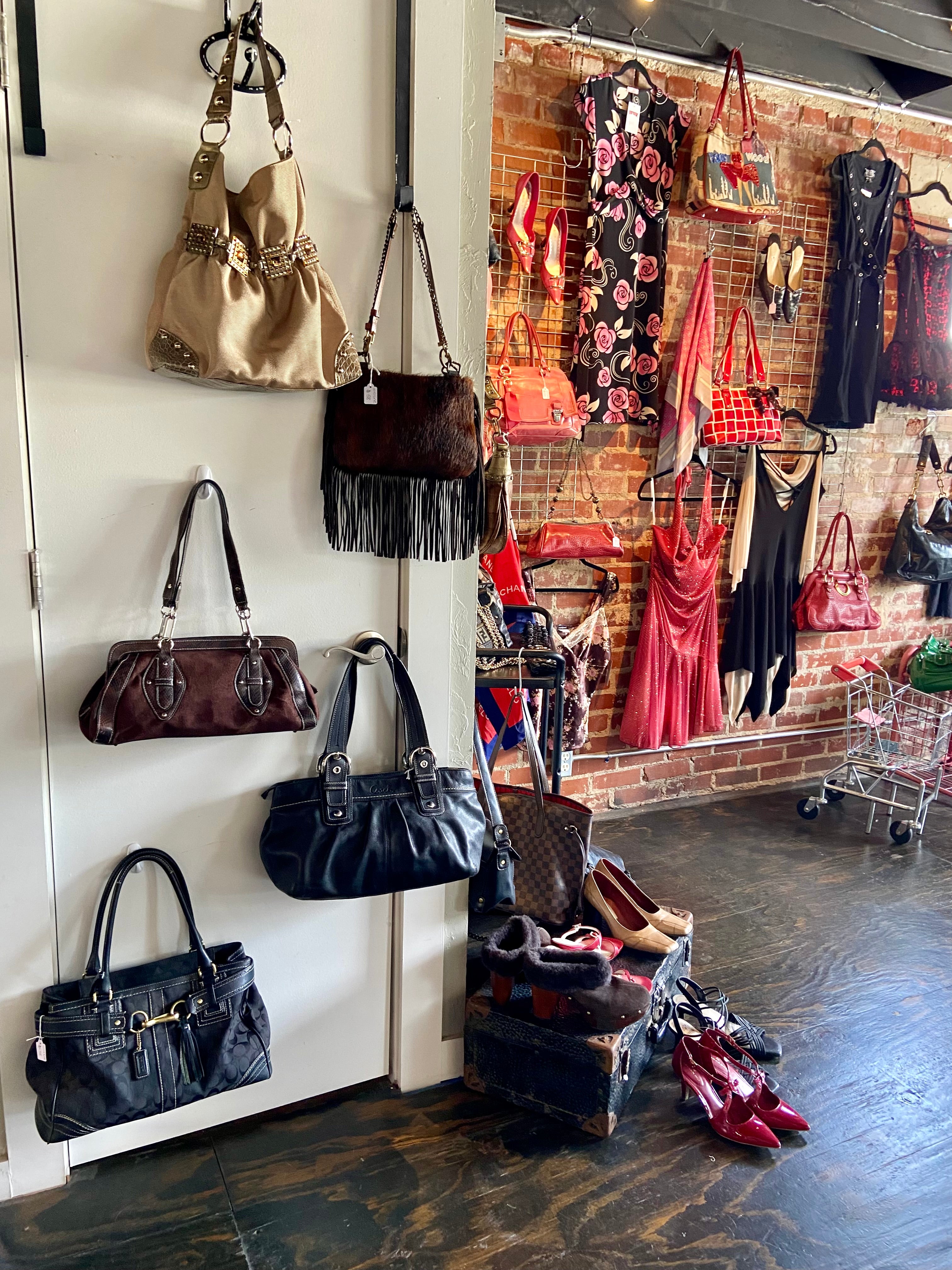 Brown shoulder bag