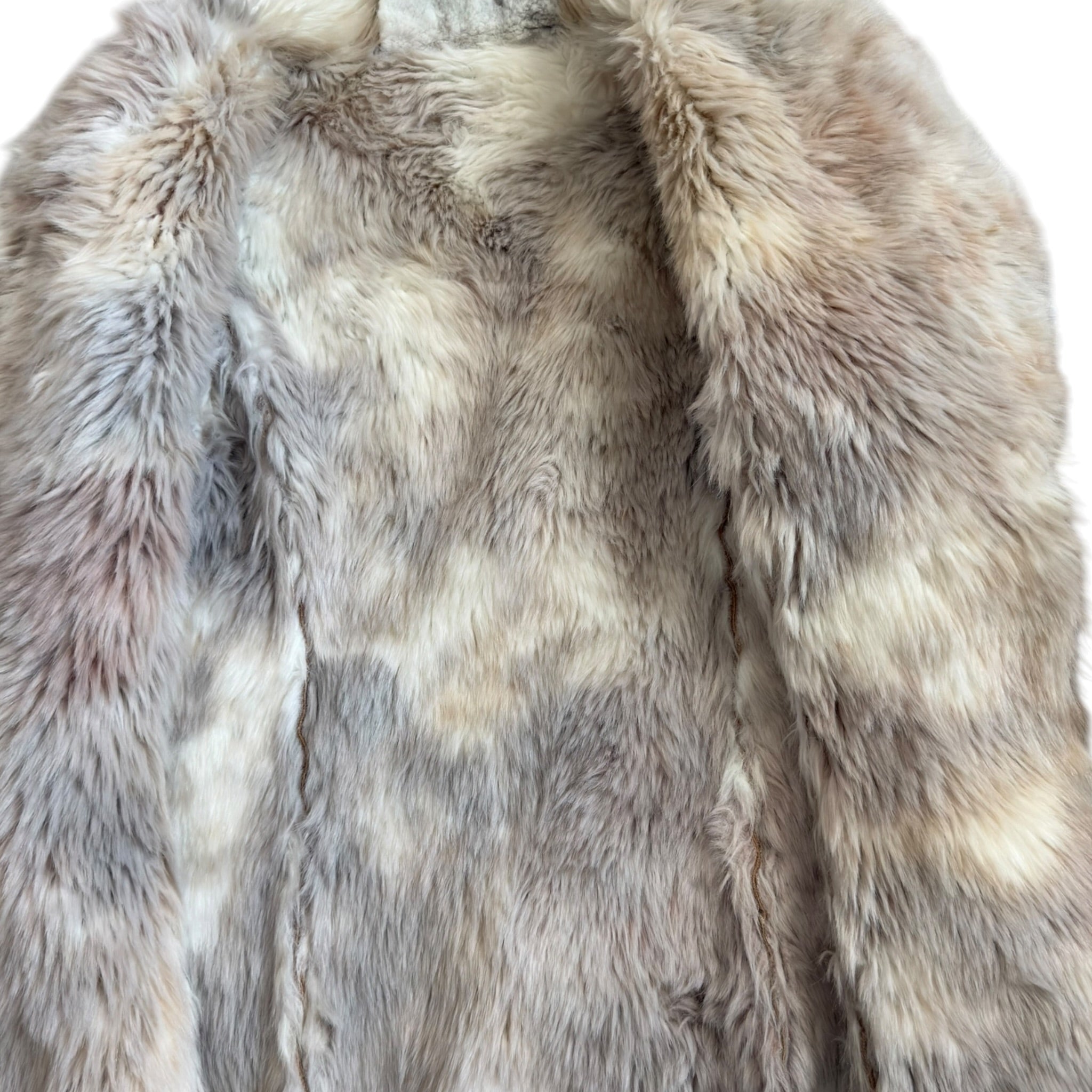 Y2K Faux Seude/Fur shearling jacket (M)