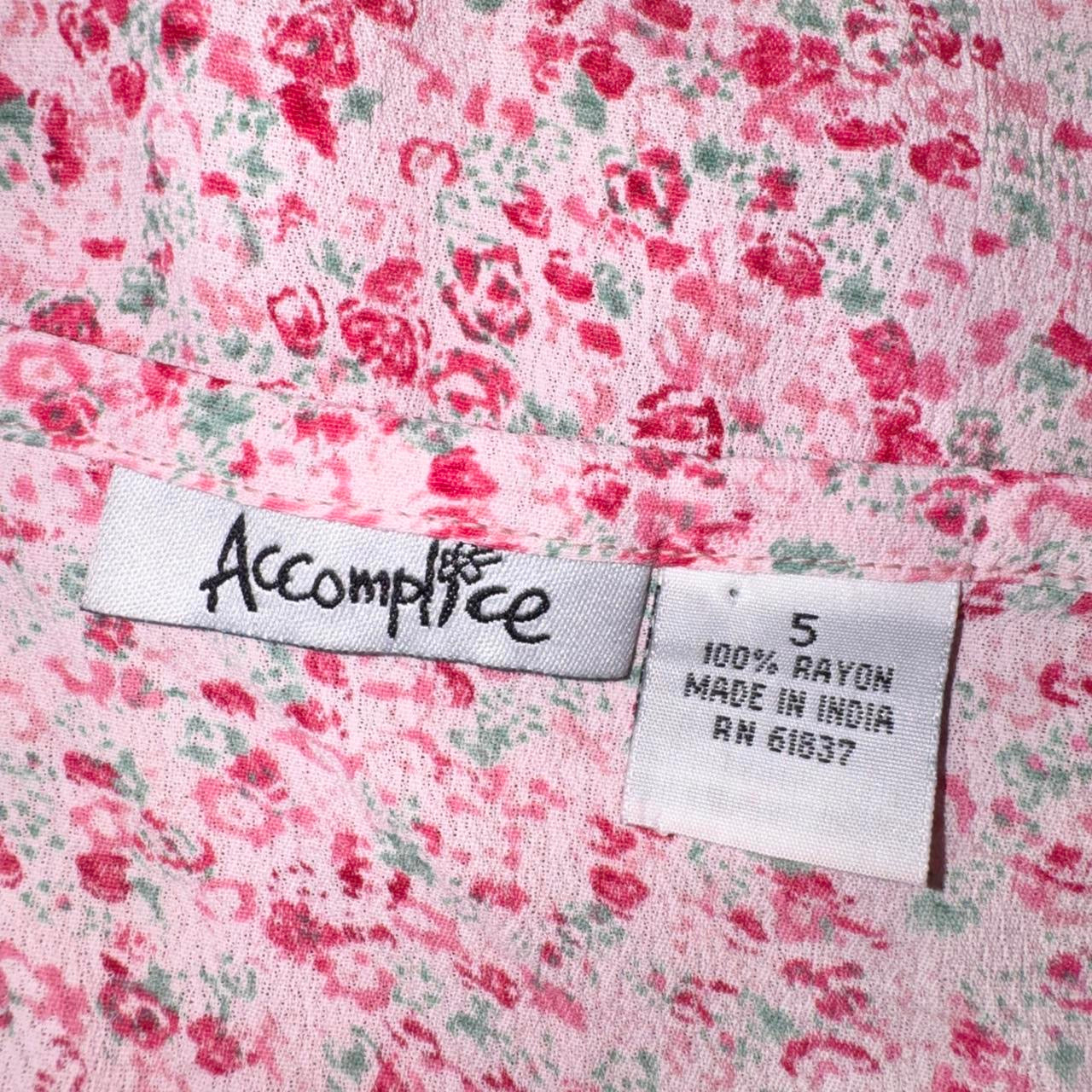 2000s Rom Com Floral Mini Dress (S)