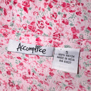 2000s Rom Com Floral Mini Dress (S)