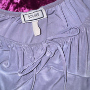 90s Lilac Peasant Blouse (S)